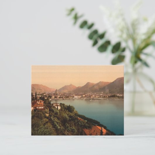 Comer See Postkarte (Stehend Vorderseite)