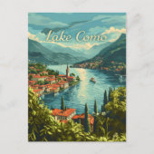 Comer See Postkarte (Vorderseite)