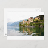 Comer See Postkarte (Vorne/Hinten)