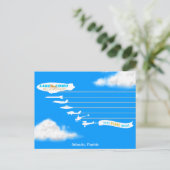 Comer See Postkarte (Stehend Vorderseite)