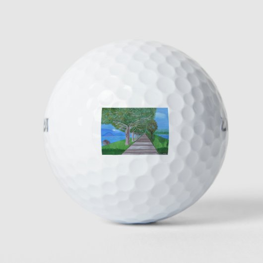 Comer See Side Walk2 Golfball (Vorderseite)