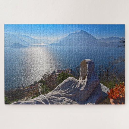 Comer See - Vezio Ghosts - Italien - 20x30 - 1014 Puzzle (Horizontal)