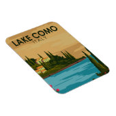 Comer See Vintag Italien Magnet (Rechte Seite)