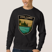Comer See Vintag Italien Sweatshirt (Vorderseite)