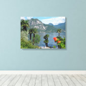 Comer See, wie von Bellagio aus gesehen Leinwanddruck (Insitu (Holzboden))