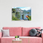 Comer See, wie von Bellagio aus gesehen Leinwanddruck (Insitu (Wohnzimmer))