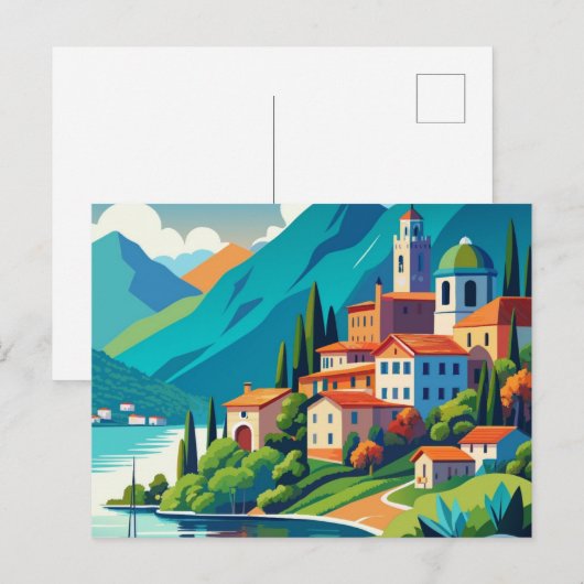 Comer Stylist Postkarte (Vorne/Hinten)