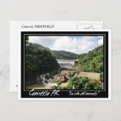 Comerio, Puerto Rico Postkarte (Vorne/Hinten)