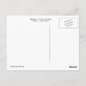 Comerio, Puerto Rico Postkarte (Rückseite)