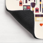 Comestics Herz Mousepad (Ecke)