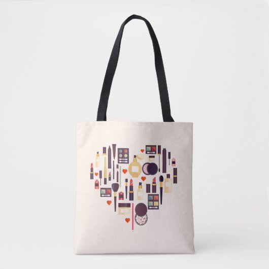 Comestics Herz Tasche (Vorderseite)