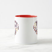 Comestics Herz Tasse (Zentrum)