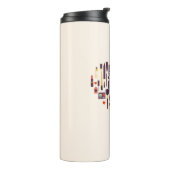 Comestics Herz Thermosbecher (Nach links gedreht)