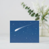 Comet #1 - Horizontal postcard Postkarte (Stehend Vorderseite)