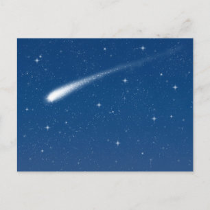 Comet #1 - Horizontal postcard Postkarte