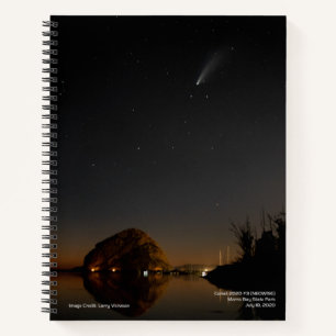 Comet 2020 F3 (NEOWISE) Notebook von Larry Vickman Notizblock