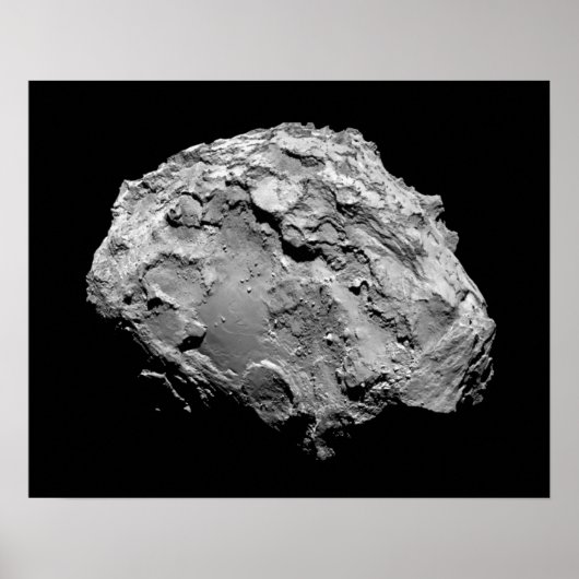 Comet 67P Churyumov-Gerasimenko Rosetta Mission Poster (Vorne)