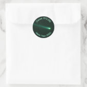 Comet ATLAS Watch Team 2020 Runder Aufkleber (Tasche)