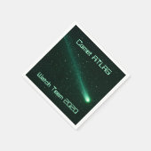 Comet ATLAS Watch Team 2020 Serviette (Ecke)