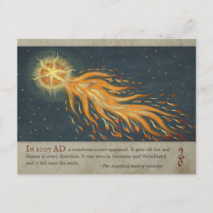 Comet aus dem Augsburger Wunderbuch CC0477 Postkarte