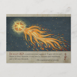 Comet aus dem Augsburger Wunderbuch CC0477 Postkarte
