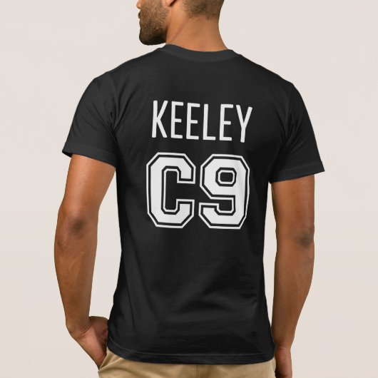 Comet Borrelly und Plate Tectonic Heck Dark T-Shirt (Rückseite)