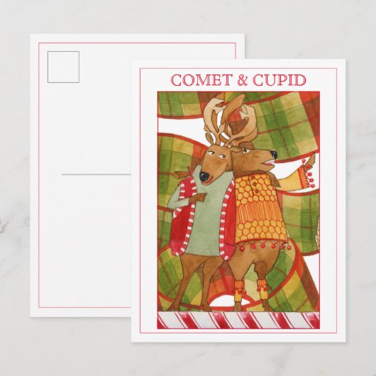 COMET CUPID Postkarte (Vorne/Hinten)