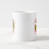 COMET CUPID REINDEE Big White Tasse (Vorderseite)