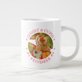 COMET CUPID REINDEE Big White Tasse (Rechts)