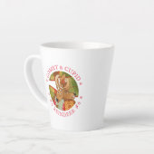 COMET CUPID REINDEER Latte Tasse (Linke Ecke)