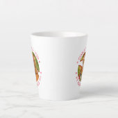 COMET CUPID REINDEER Latte Tasse (Vorderseite)