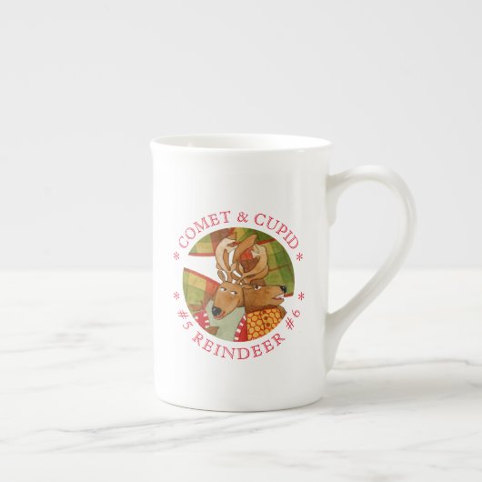 COMET CUPID REINDEL Knochen China Tasse (Rechts)