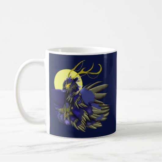 Comet Dark Fantasy Collection Reindeer Mug Kaffeetasse (Links)
