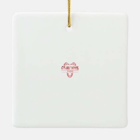 Comet- Dark Fantasy Reindeer Ornament Collection (Rückseite)