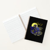 Comet Dark Fantasy Reindeer Spiral Notebook Notizblock (Innenseite)