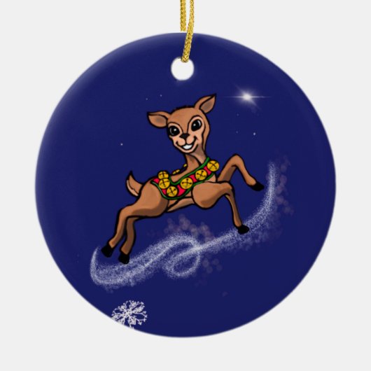 Comet/das gesamte Team-Ornament Keramik Ornament (Vorne)