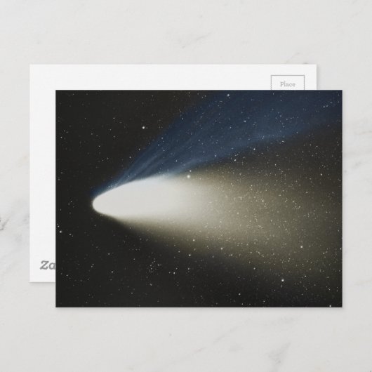 Comet Hale-Bopp Postkarte (Vorne/Hinten)