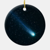 Comet in Night Sky Keramikornament (Hinten)