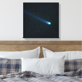 Comet in Night Sky Leinwanddruck (Insitu (Schlafzimmer))