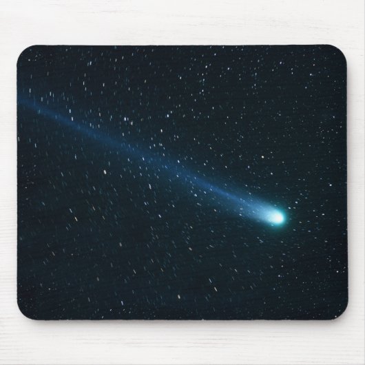 Comet in Night Sky Mousepad (Vorne)