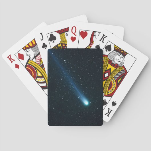 Comet in Night Sky Spielkarten (Rückseite)