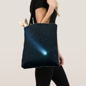 Comet in Night Sky Tasche (Von Nahem)