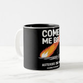 Comet Me Bro Zweifarbige Tasse (Vorderseite Links)