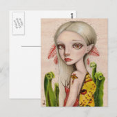 Comet Moth Postkarte (Vorne/Hinten)