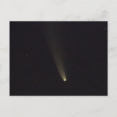 Comet NEOWISE in Night Sky Postkarte (Vorderseite)