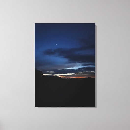 Comet NEOWISE Leinwand Art (Vorderseite)