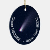Comet NEOWISE Watch Team 2020 Keramik Ornament (Rechts)