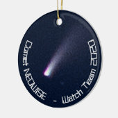 Comet NEOWISE Watch Team 2020 Keramik Ornament (Links)