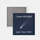 Comet NEOWISE Watch Team 2020 Magnet (Vorderseite/Rückseite)