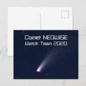 Comet NEOWISE Watch Team 2020 Postkarte (Vorne/Hinten)